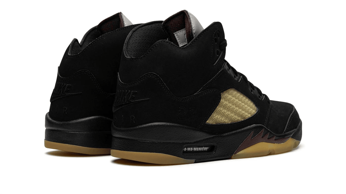 Men's Air Jordan 5 A Ma ManiÃ©re- Black Shoes