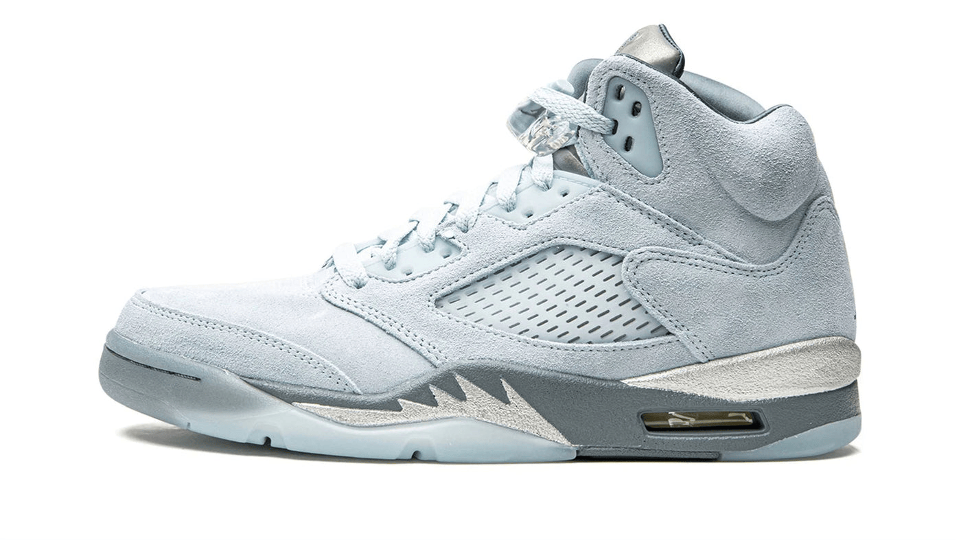 Men's Air Jordan 5 Blue Bird Shoes