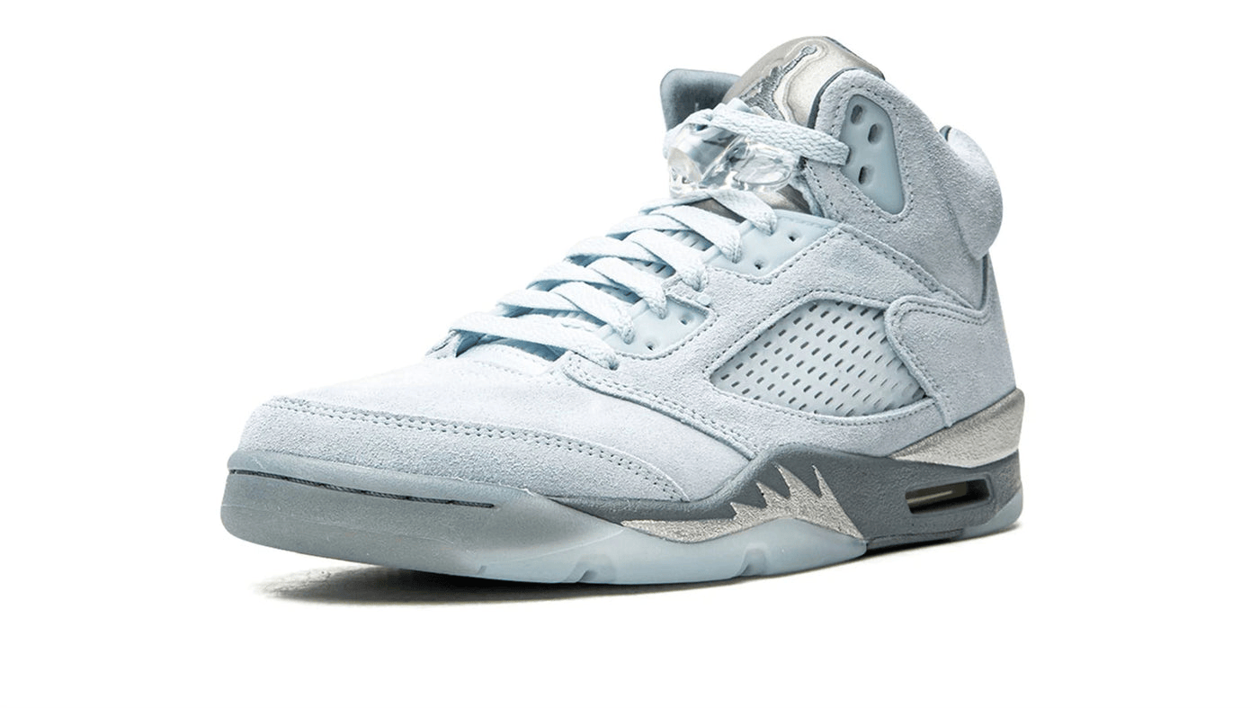 Men's Air Jordan 5 Blue Bird Shoes