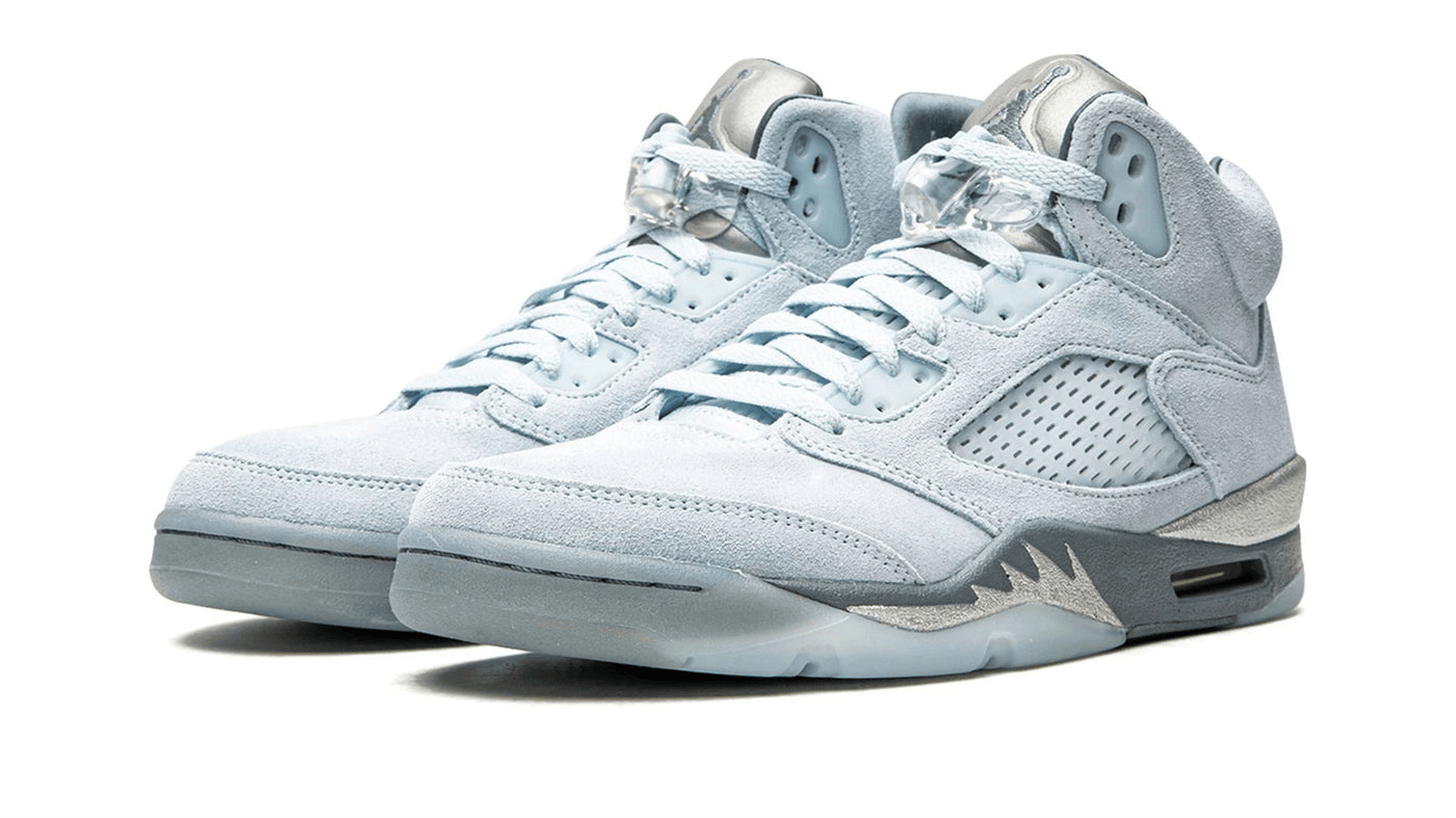 Men's Air Jordan 5 Blue Bird Shoes