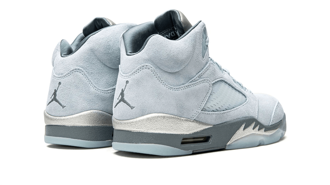 Men's Air Jordan 5 Blue Bird Shoes