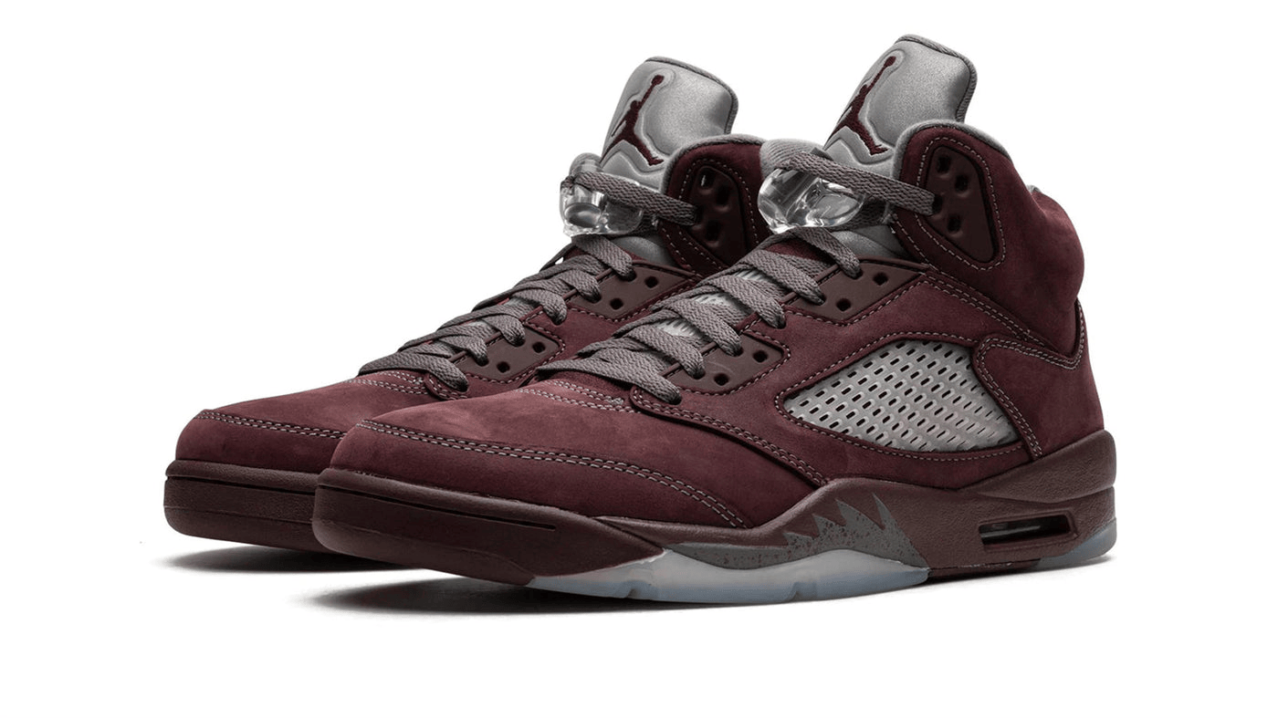 Men's Air Jordan 5 Burgundy 2023 Shoes