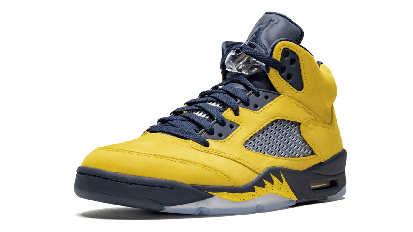 Men's Air Jordan 5 Michigan Shoes