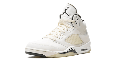 Men's Air Jordan 5 Sail Shoes