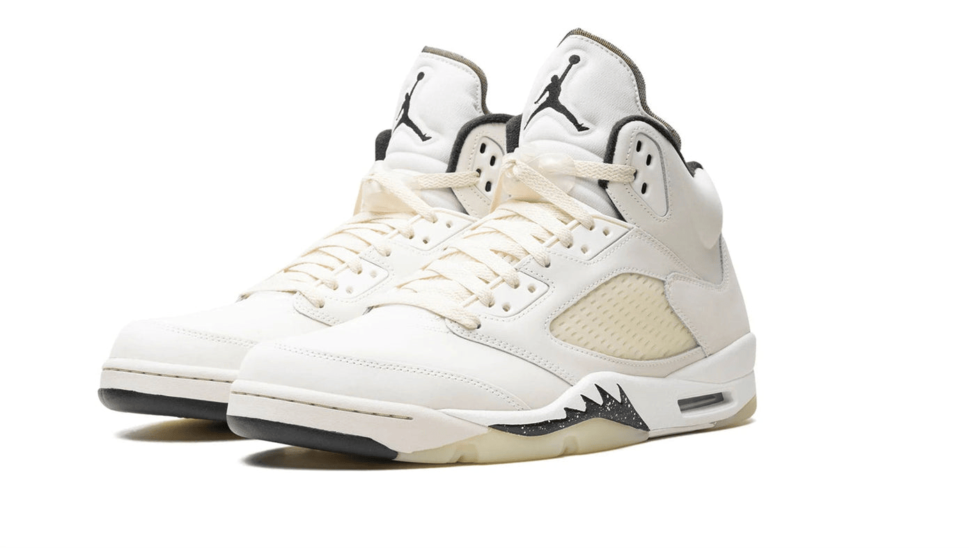 Men's Air Jordan 5 Sail Shoes