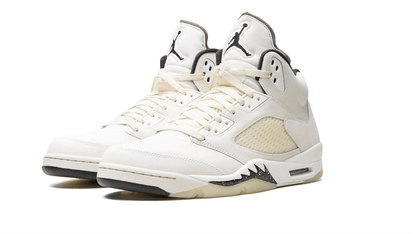 Men's Air Jordan 5 Sail Shoes