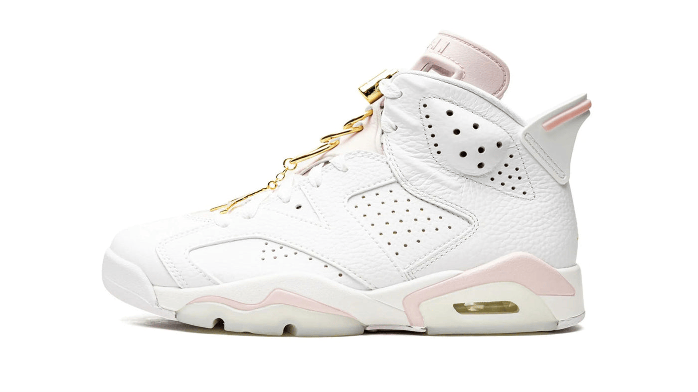 Men's Air Jordan 6 Gold Hoops Shoes