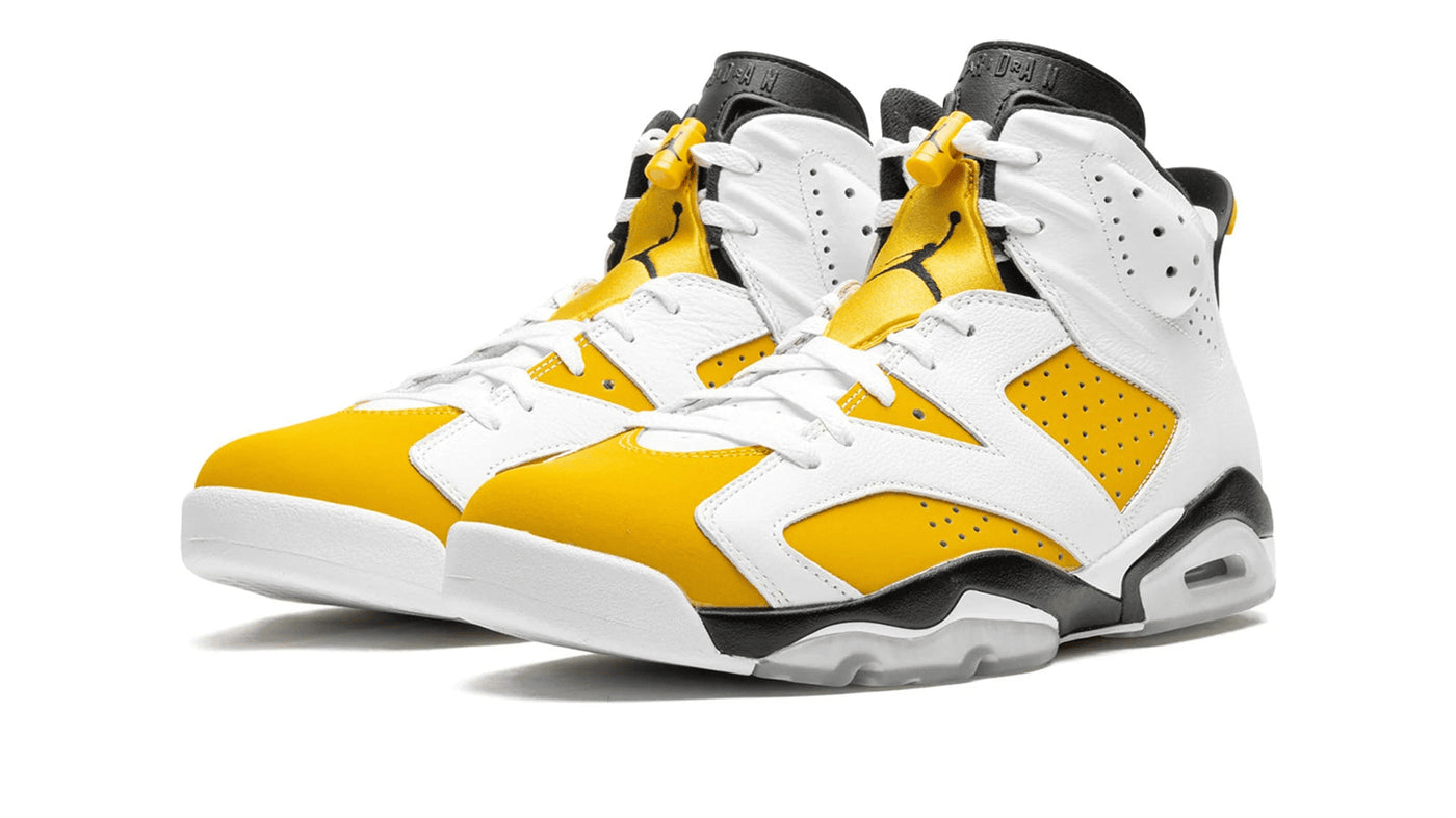 Men's Air Jordan 6 Yellow Ochre Shoes