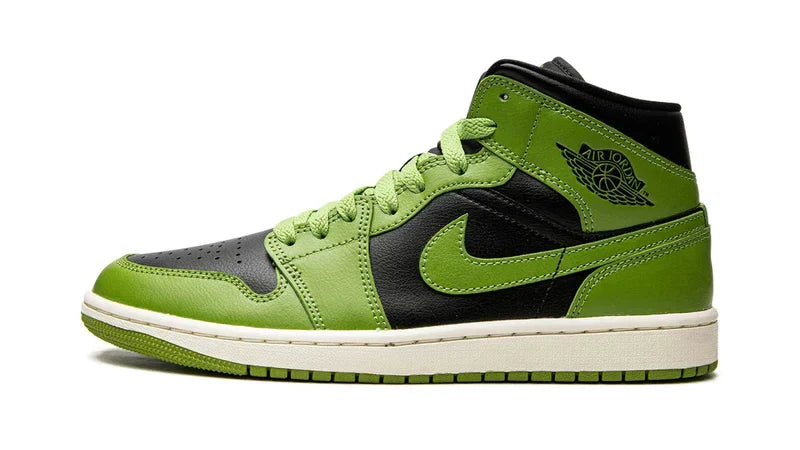 Men's Air Jordan 1 Mid Altitude Green Shoes