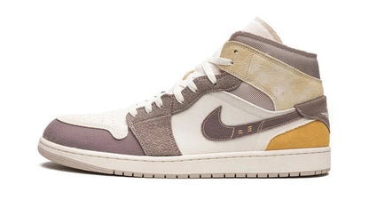 Men's Air Jordan 1 Mid Craft Taupe Haze Shoes
