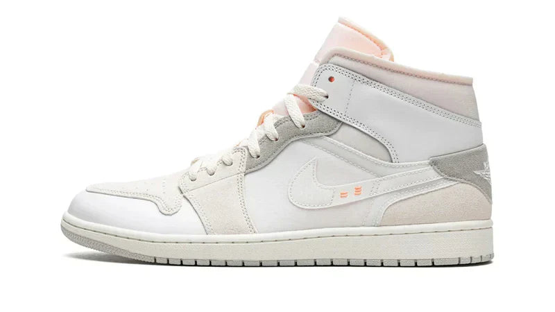 Men's Air Jordan 1 Mid Craft'Inside Out Shoes