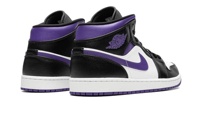 Men's Air Jordan 1 Mid Dark Iris Shoes