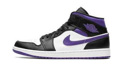 Men's Air Jordan 1 Mid Dark Iris Shoes