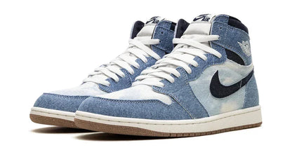 Men's Air Jordan 1 Mid Denim Shoes