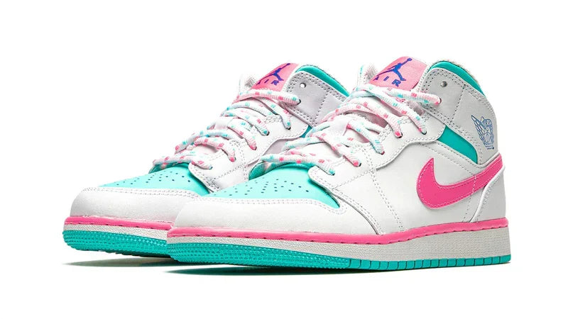 Men's Air Jordan 1 Mid Digital Pink Shoes