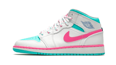 Men's Air Jordan 1 Mid Digital Pink Shoes