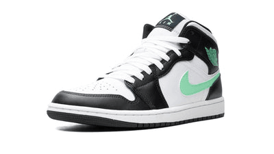 Men's Air Jordan 1 Mid GREEN GLOW Shoes