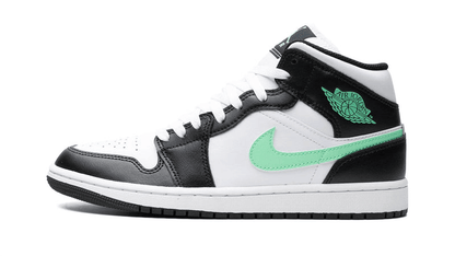 Men's Air Jordan 1 Mid GREEN GLOW Shoes