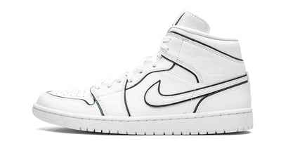 Men's Air Jordan 1 Mid Iridescent Outline Shoes