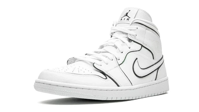 Men's Air Jordan 1 Mid Iridescent Outline Shoes