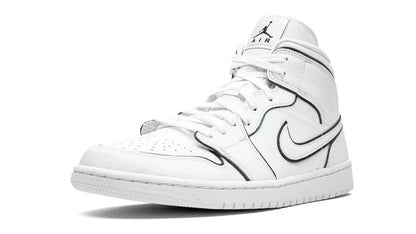 Men's Air Jordan 1 Mid Iridescent Outline Shoes