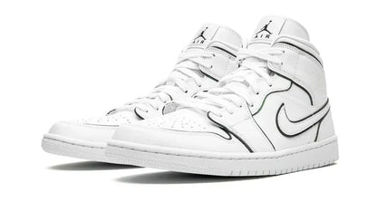 Men's Air Jordan 1 Mid Iridescent Outline Shoes