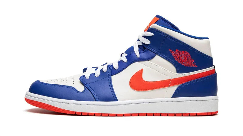 Men's Air Jordan 1 Mid Knicks Shoes