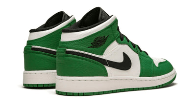 Men's Air Jordan 1 Mid Lucky Green Shoes