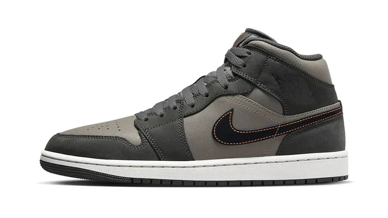 Men's Air Jordan 1 Mid Night Stadium Shoes