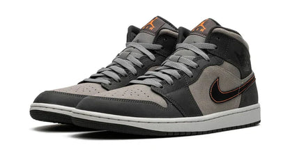 Men's Air Jordan 1 Mid Night Stadium Shoes