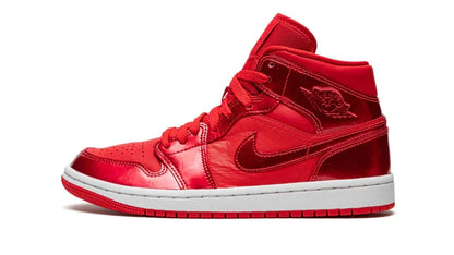 Men's Air Jordan 1 Mid Pomegranate Shoes