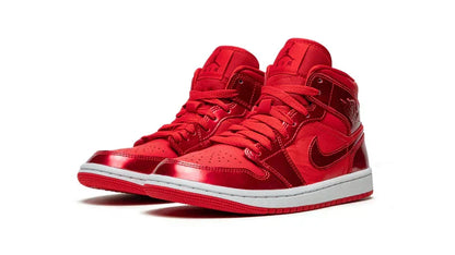 Men's Air Jordan 1 Mid Pomegranate Shoes