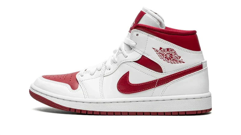Men's Air Jordan 1 Mid Reverse Chicago Shoes