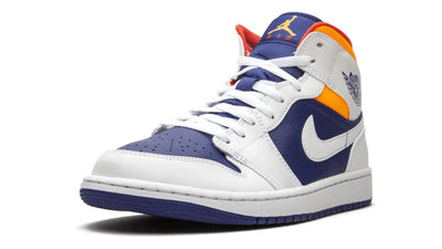 Men's Air Jordan 1 Mid Royal Blue Shoes