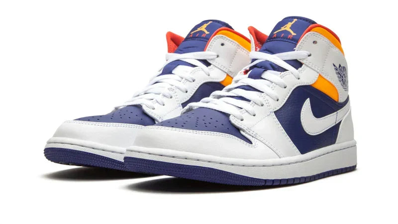 Men's Air Jordan 1 Mid Royal Blue Shoes