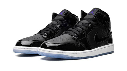 Men's Air Jordan 1 Mid Space Jam Shoes