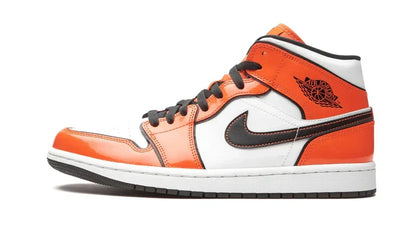 Men's Air Jordan 1 Mid Turf Orange Shoes