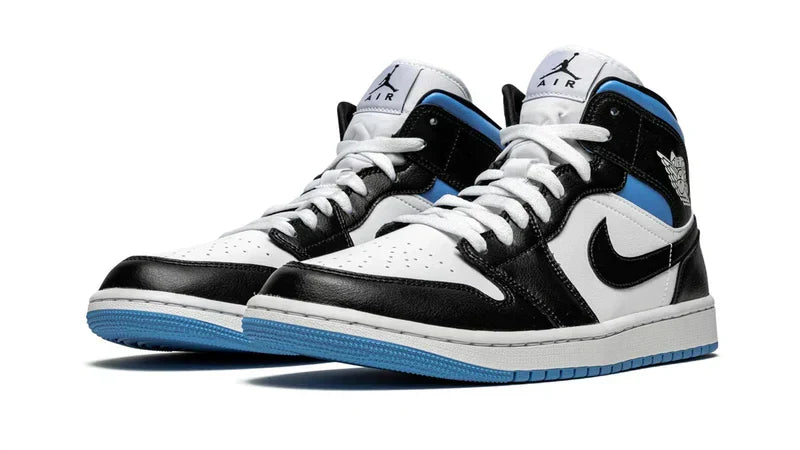 Men's Air Jordan 1 Mid University Blue Shoes