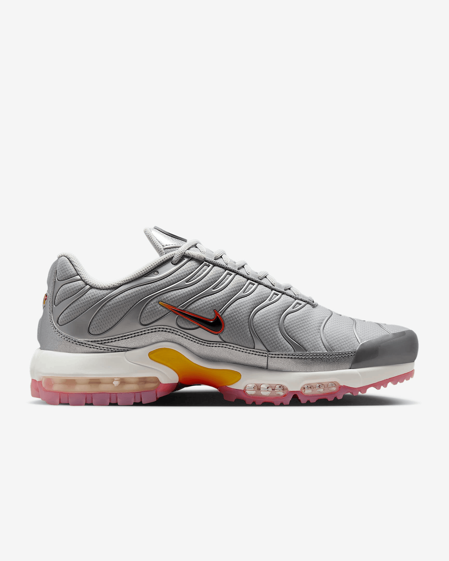 Men's Nike Air Max Plus G Metallic Silver Shoes