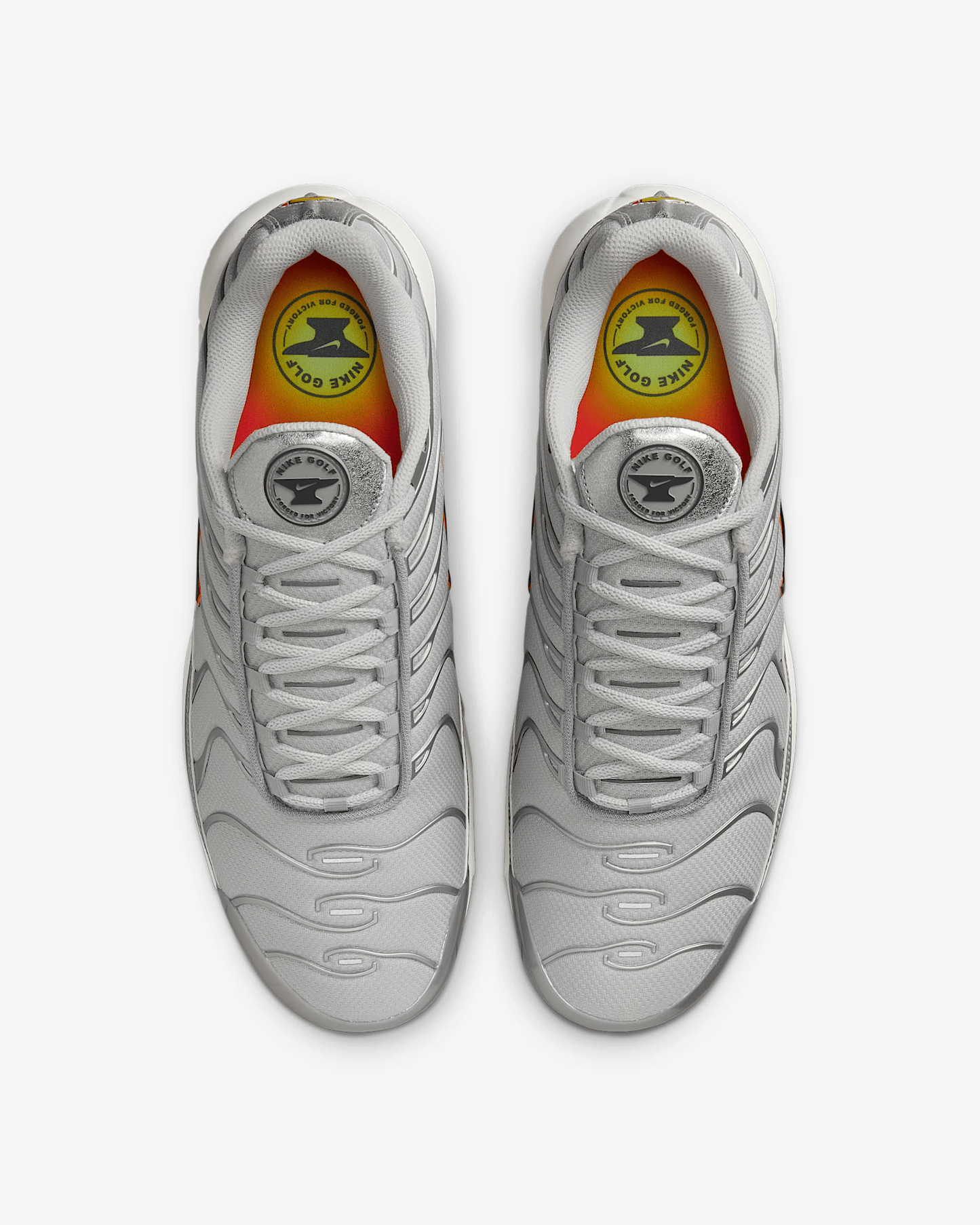Men's Nike Air Max Plus G Metallic Silver Shoes
