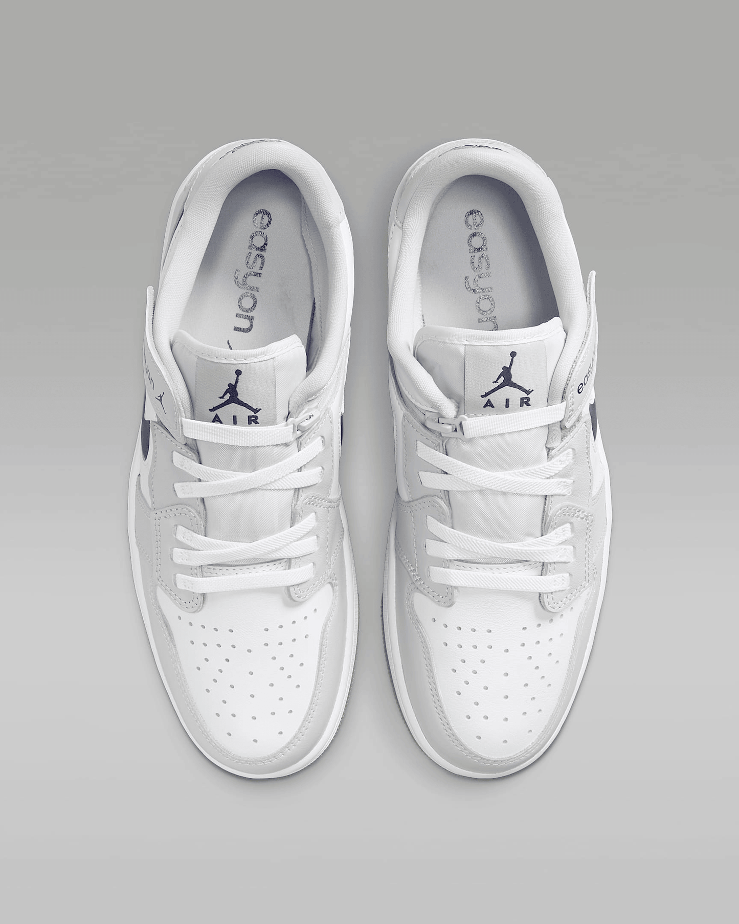 Men's Air Jordan 1 Low Easy On Neutral Grey Shoes