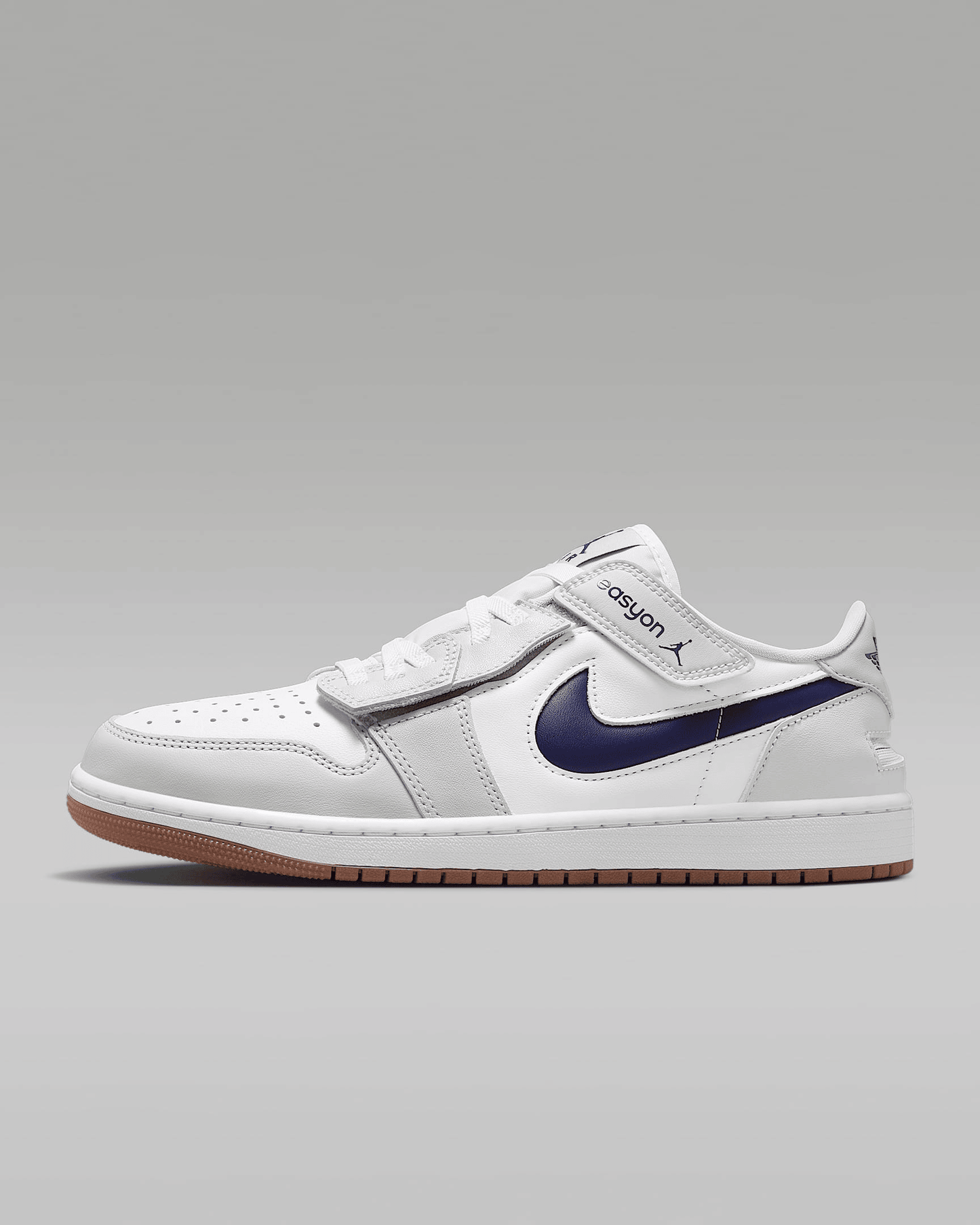 Men's Air Jordan 1 Low Easy On Neutral Grey Shoes