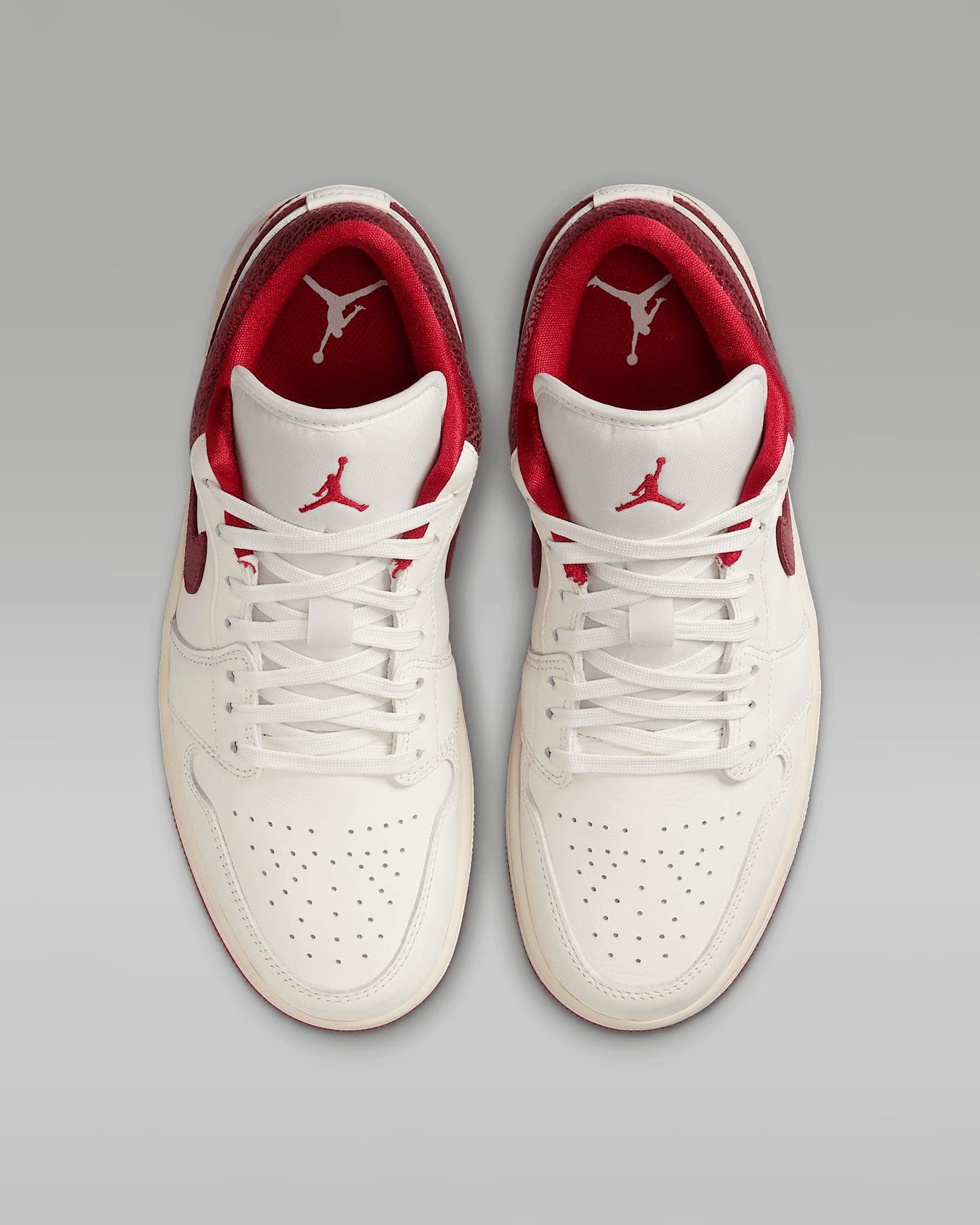 Men's Air Jordan 1 Low SE Team Red Shoes