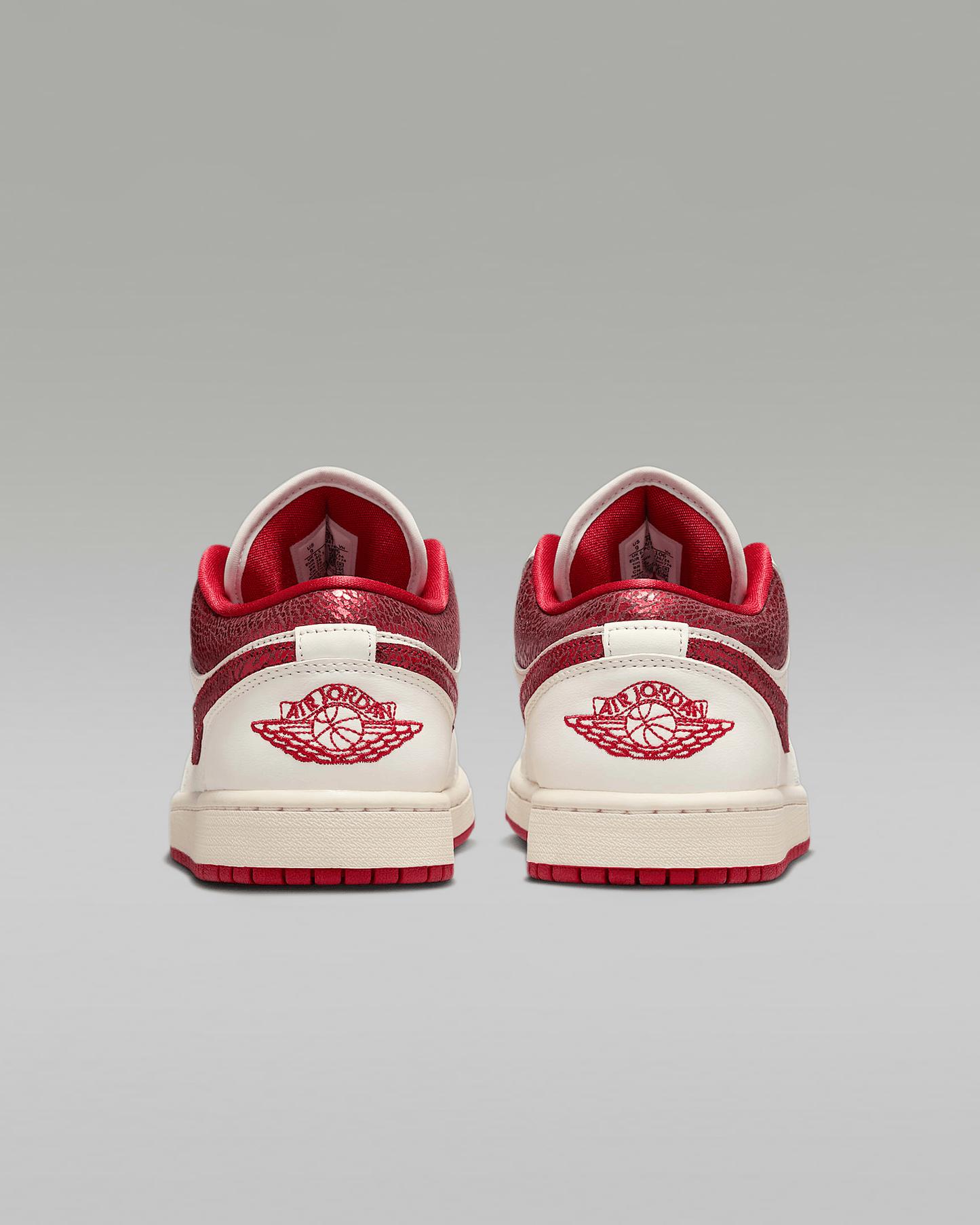 Men's Air Jordan 1 Low SE Team Red Shoes