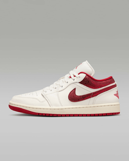 Men's Air Jordan 1 Low SE Team Red Shoes