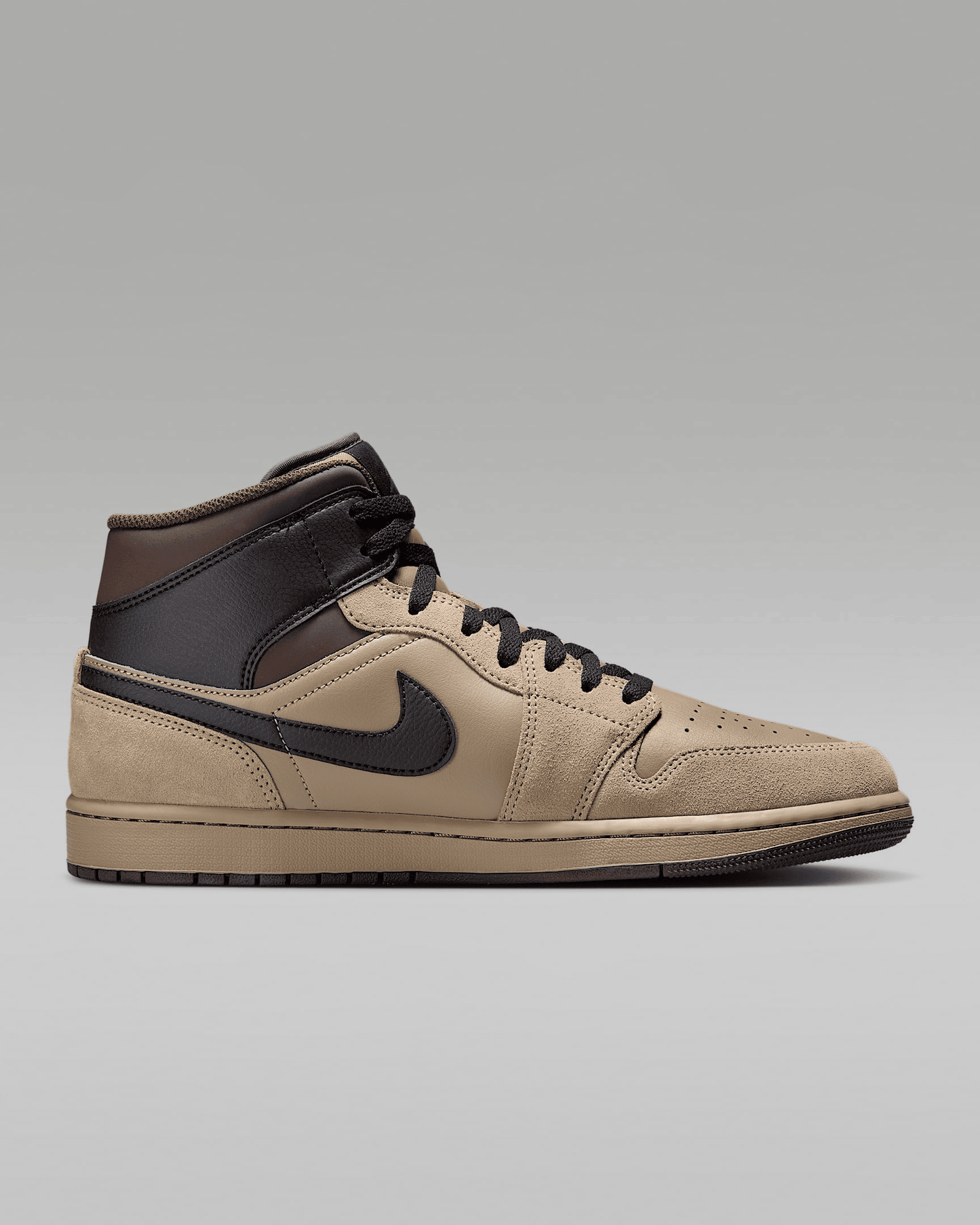 Men's Air Jordan 1 Mid SE Baroque Brown Shoes