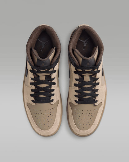 Men's Air Jordan 1 Mid SE Baroque Brown Shoes
