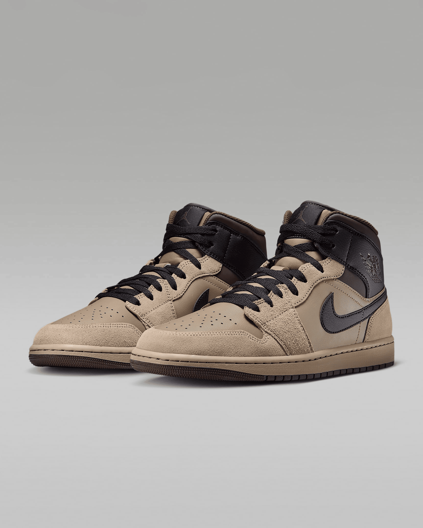 Men's Air Jordan 1 Mid SE Baroque Brown Shoes
