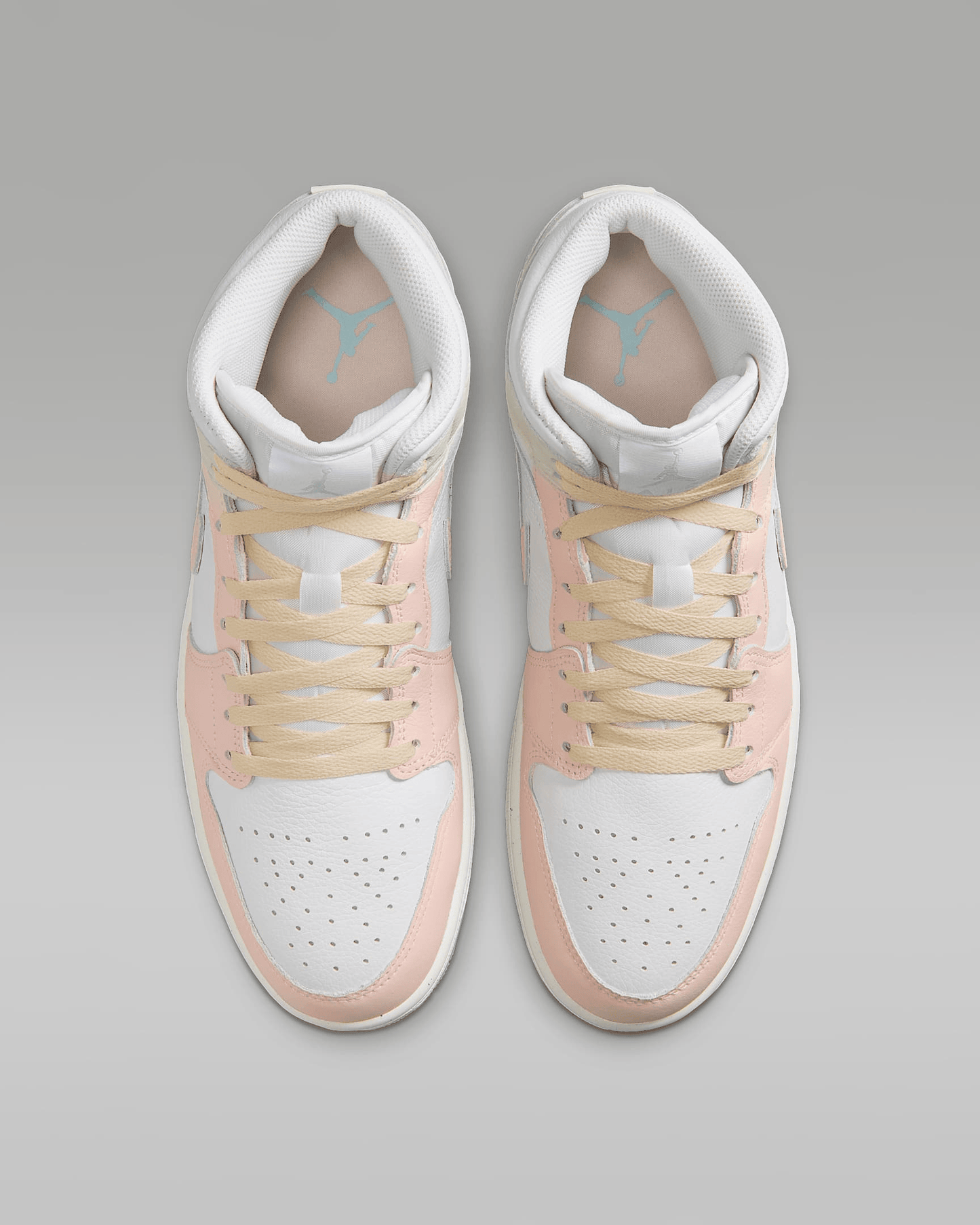 Men's Air Jordan 1 Mid SE Blue Guava Shoes