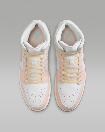 Men's Air Jordan 1 Mid SE Blue Guava Shoes